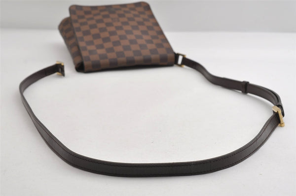 Auth Louis Vuitton Damier Musette Salsa Long Shoulder Bag N51300 LV Junk 7954I