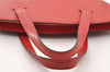 Authentic Louis Vuitton Epi Saint Jacques Hand Bag Red M52277 LV 7955I