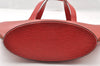Authentic Louis Vuitton Epi Saint Jacques Hand Bag Red M52277 LV 7955I