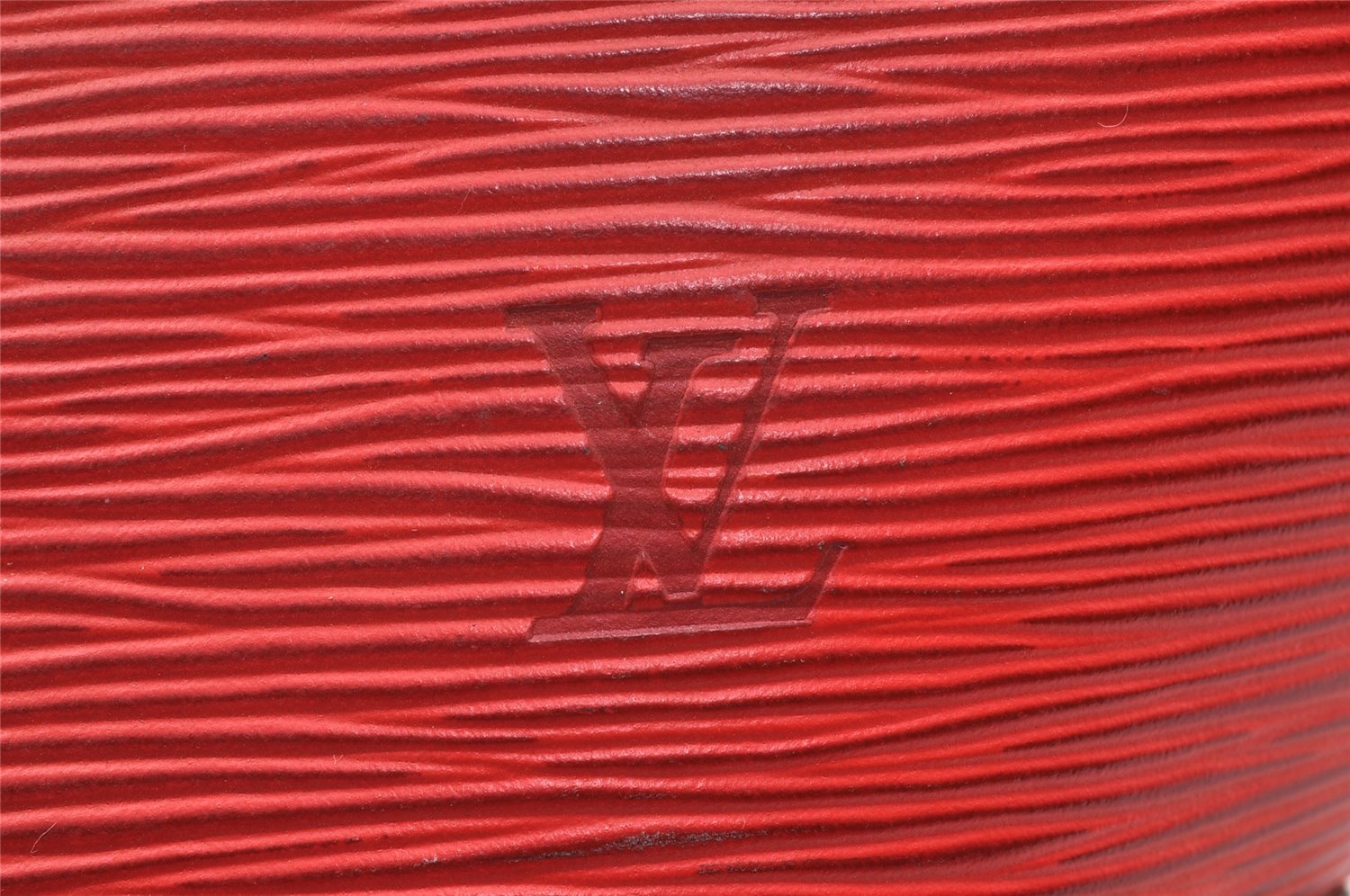 Authentic Louis Vuitton Epi Saint Jacques Hand Bag Red M52277 LV 7955I