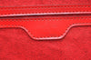 Authentic Louis Vuitton Epi Saint Jacques Hand Bag Red M52277 LV 7955I