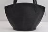 Auth Louis Vuitton Epi Saint Jacques Shopping Shoulder Bag Black M52262 LV 7956I