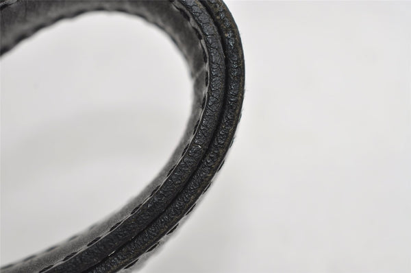 Auth Louis Vuitton Epi Saint Jacques Shopping Shoulder Bag Black M52262 LV 7956I