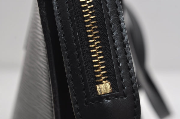 Auth Louis Vuitton Epi Saint Jacques Shopping Shoulder Bag Black M52262 LV 7956I