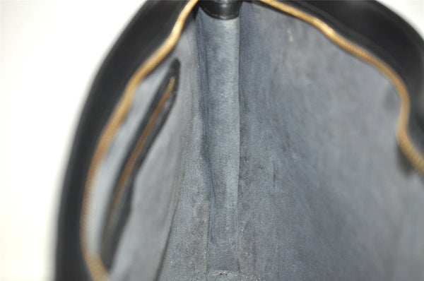 Auth Louis Vuitton Epi Saint Jacques Shopping Shoulder Bag Black M52262 LV 7956I