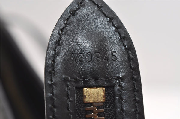 Auth Louis Vuitton Epi Saint Jacques Shopping Shoulder Bag Black M52262 LV 7956I