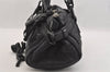Authentic Chloe Paddington Vintage Leather Shoulder Hand Bag Purse Black 7956M