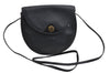 Authentic Christian Dior Shoulder Cross Body Bag Purse Leather Navy Blue 7959I