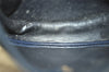 Authentic Christian Dior Shoulder Cross Body Bag Purse Leather Navy Blue 7959I