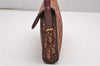 Authentic Christian Dior Trotter Shoulder Hand Bag Canvas Leather Bordeaux 7960I
