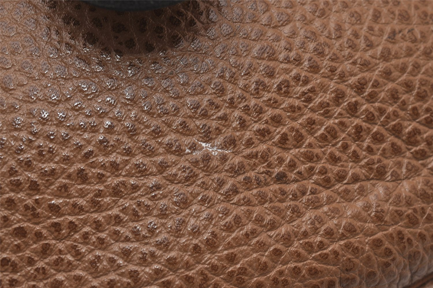 Authentic Christian Dior Shoulder Cross Body Bag Purse Leather Brown CD 7961I