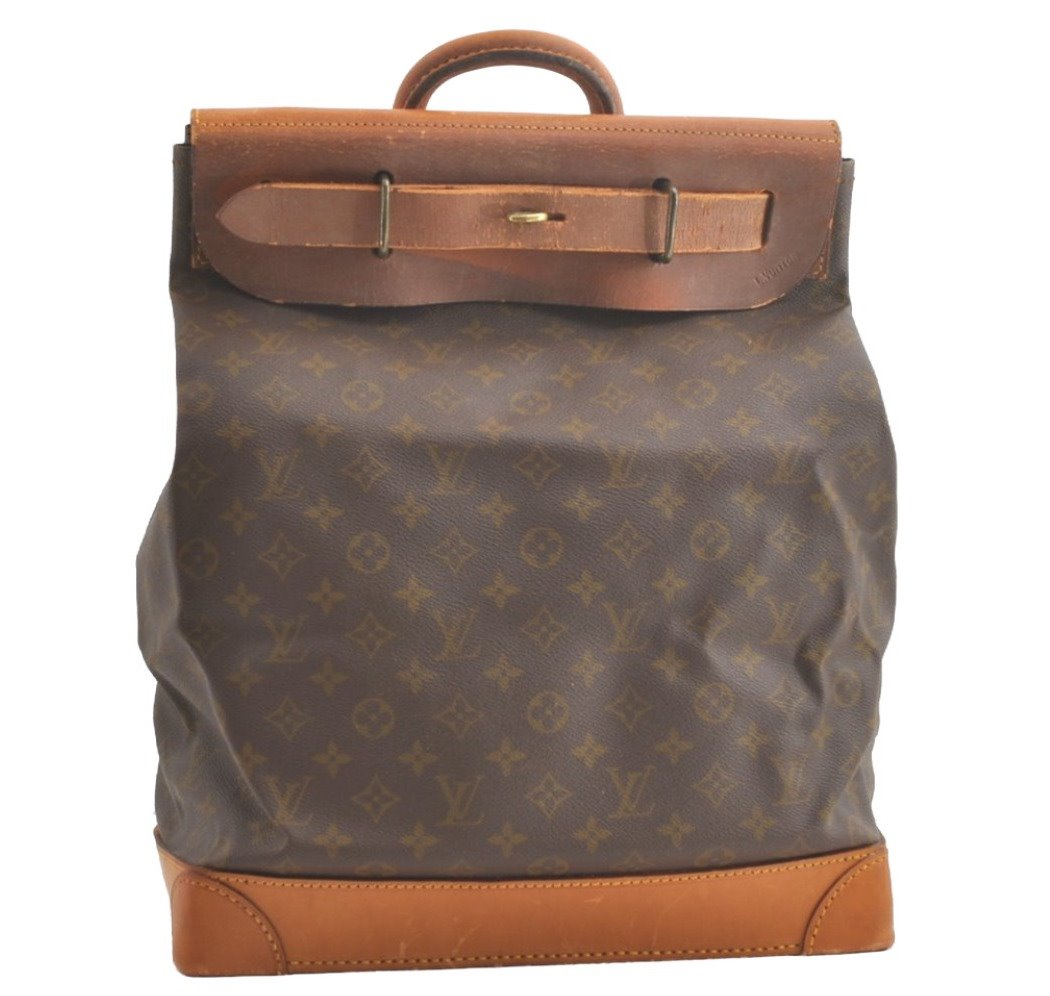 Auth Louis Vuitton Monogram Steamer 35 Travel Boston Laundry Bag Old Model 7961J