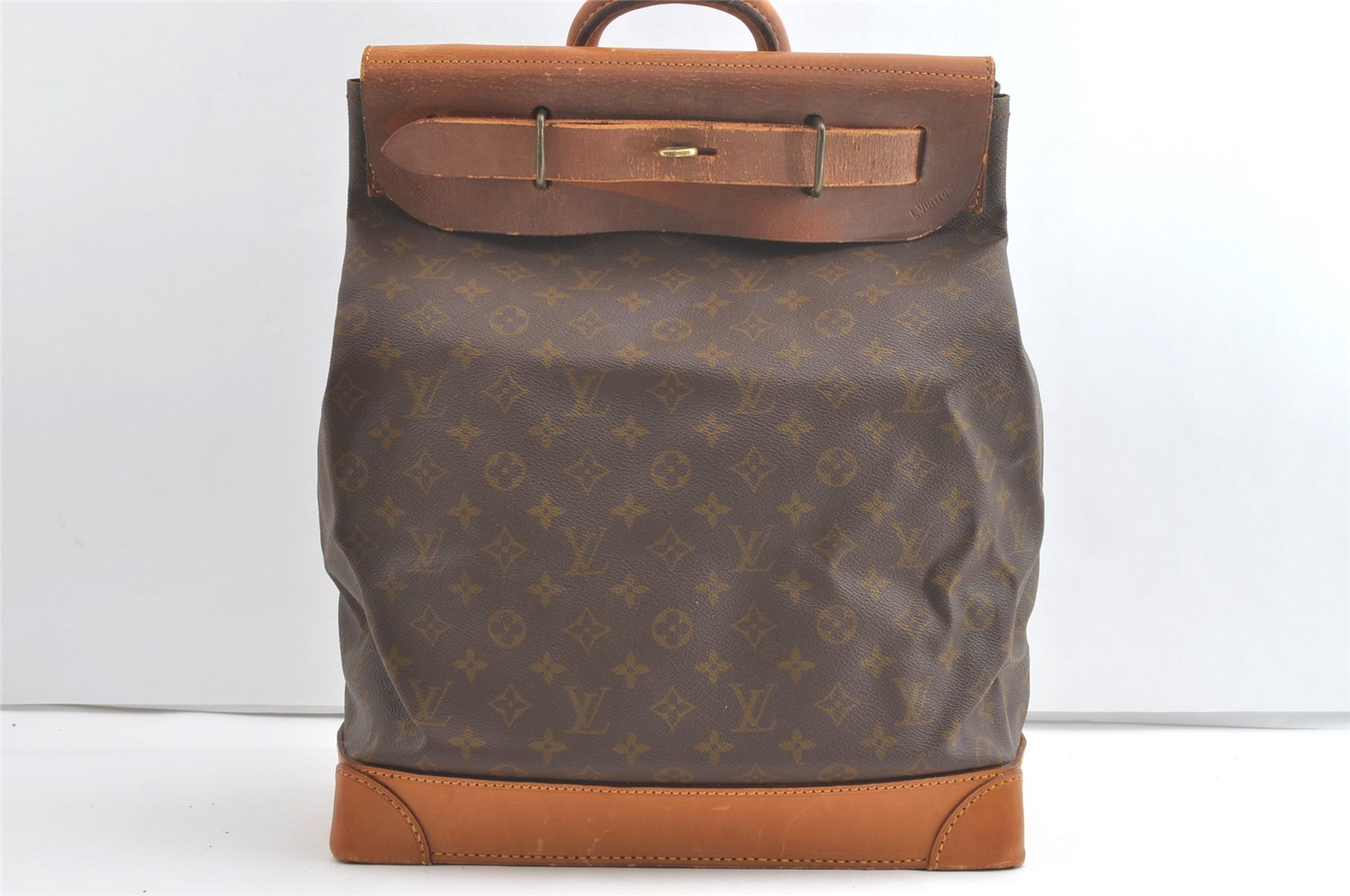 Auth Louis Vuitton Monogram Steamer 35 Travel Boston Laundry Bag Old Model 7961J