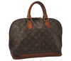 Authentic Louis Vuitton Monogram Alma Hand Bag Purse M51130 LV 7962J
