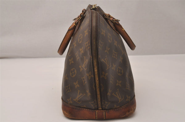 Authentic Louis Vuitton Monogram Alma Hand Bag Purse M51130 LV 7962J