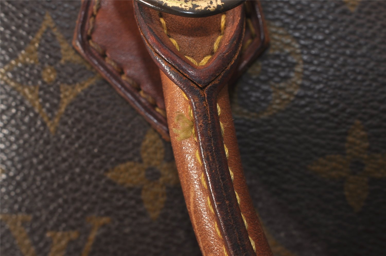 Authentic Louis Vuitton Monogram Alma Hand Bag Purse M51130 LV 7962J