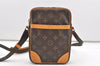 Authentic Louis Vuitton Monogram Danube Shoulder Cross Body Bag M45266 LV 7963J
