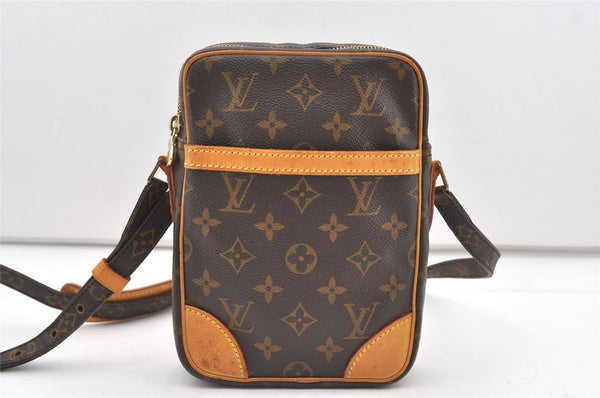 Authentic Louis Vuitton Monogram Danube Shoulder Cross Body Bag M45266 LV 7963J