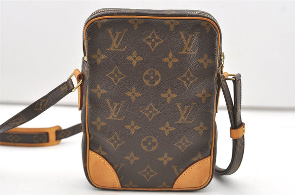 Authentic Louis Vuitton Monogram Danube Shoulder Cross Body Bag M45266 LV 7963J