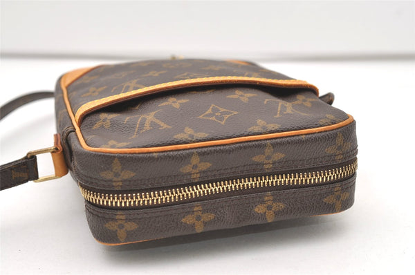 Authentic Louis Vuitton Monogram Danube Shoulder Cross Body Bag M45266 LV 7963J