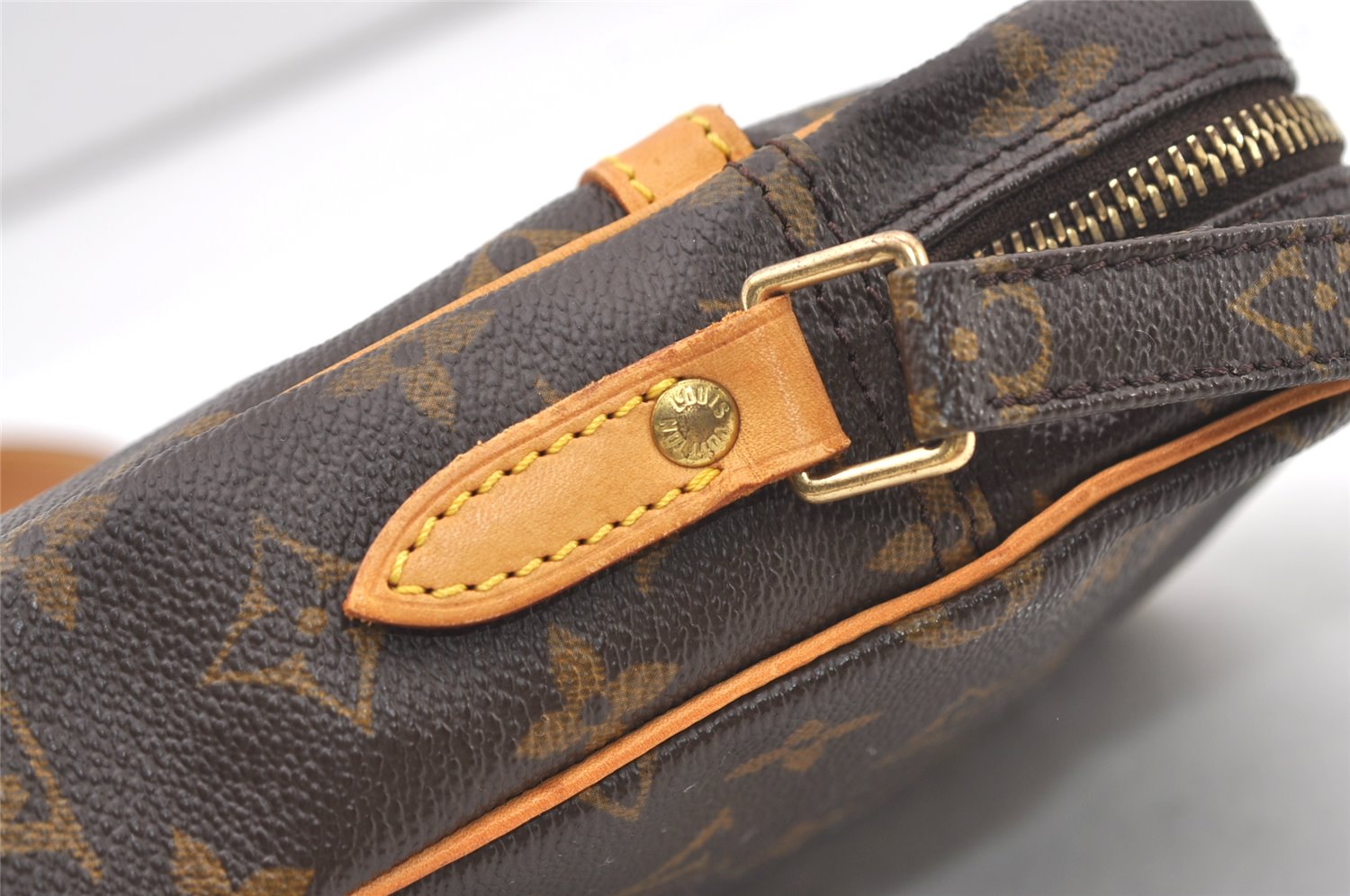 Authentic Louis Vuitton Monogram Danube Shoulder Cross Body Bag M45266 LV 7963J