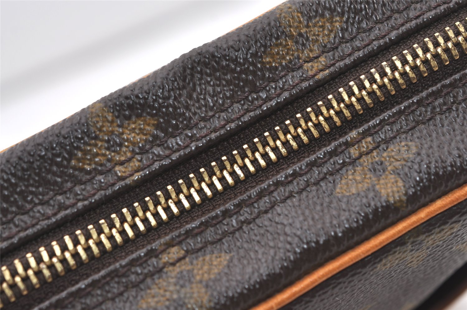 Authentic Louis Vuitton Monogram Danube Shoulder Cross Body Bag M45266 LV 7963J