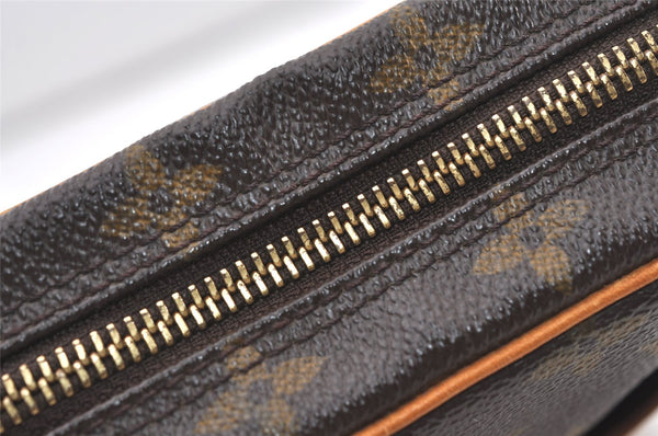 Authentic Louis Vuitton Monogram Danube Shoulder Cross Body Bag M45266 LV 7963J