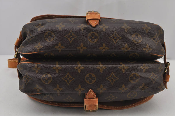 Authentic Louis Vuitton Monogram Saumur 30 Shoulder Cross Bag M42256 LV 7964J