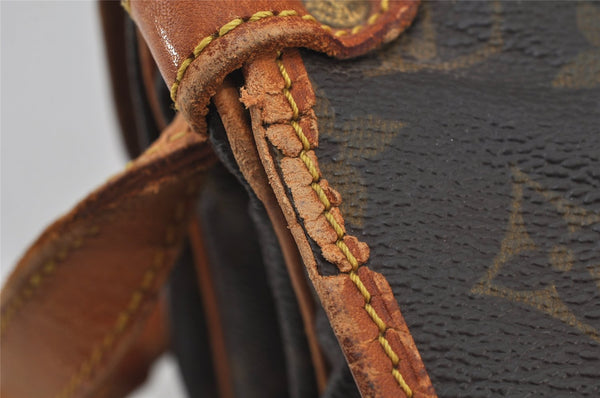 Authentic Louis Vuitton Monogram Saumur 30 Shoulder Cross Bag M42256 LV 7964J