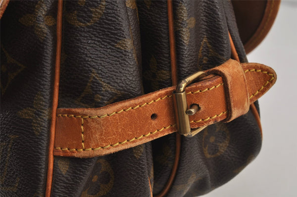 Authentic Louis Vuitton Monogram Saumur 30 Shoulder Cross Bag M42256 LV 7964J