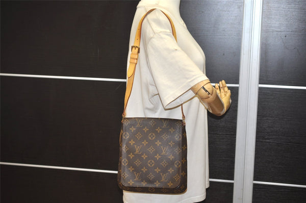 Authentic Louis Vuitton Monogram Musette Salsa Shoulder Bag Purse LV 7966J