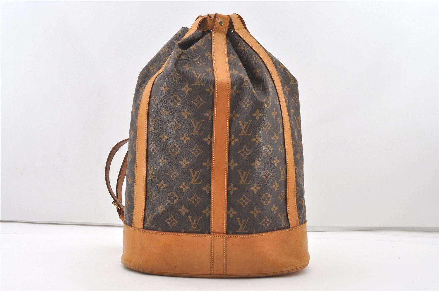 Authentic Louis Vuitton Monogram Randonnee GM Shoulder Bag M42244 LV 7967J