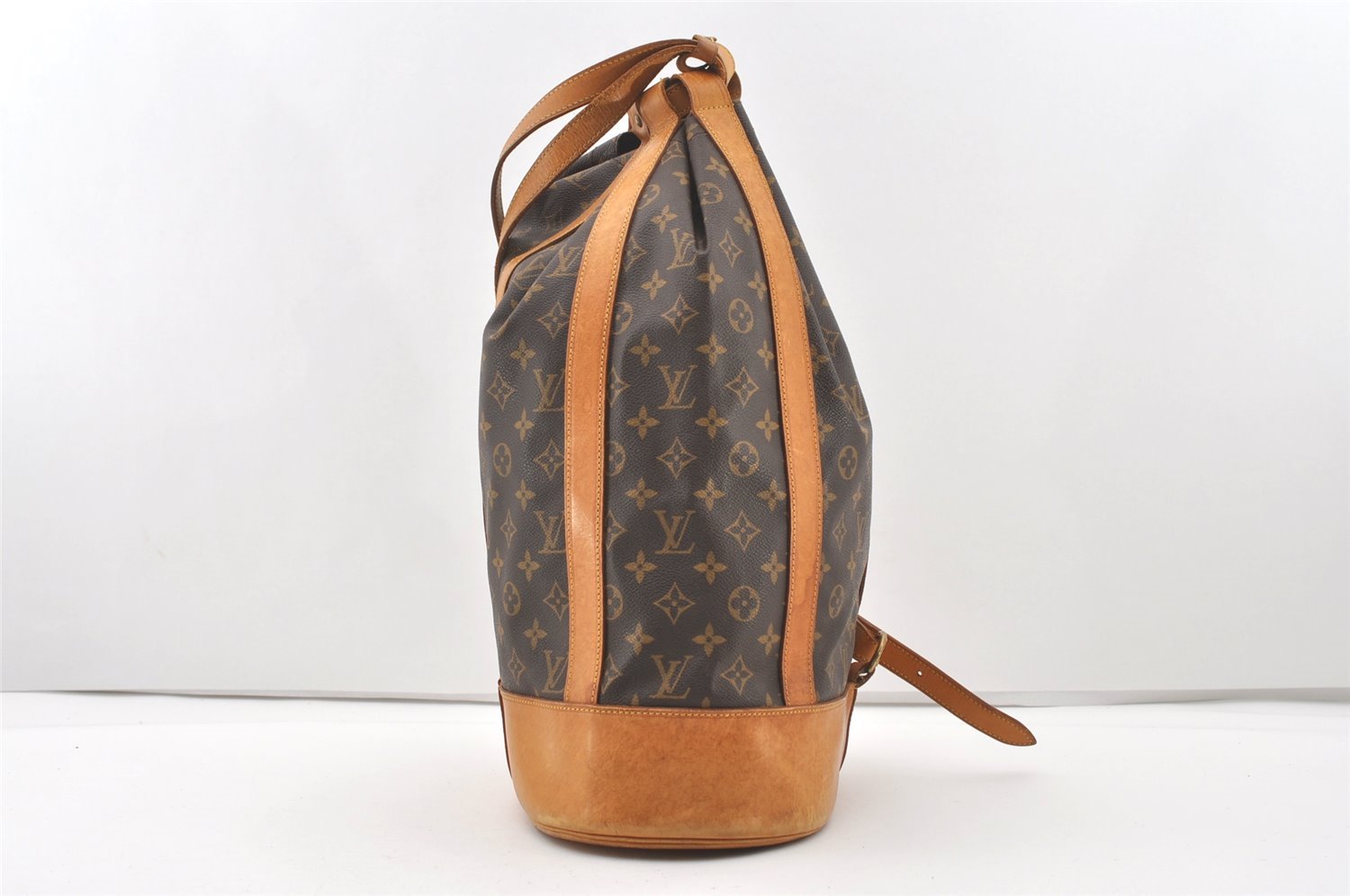 Authentic Louis Vuitton Monogram Randonnee GM Shoulder Bag M42244 LV 7967J