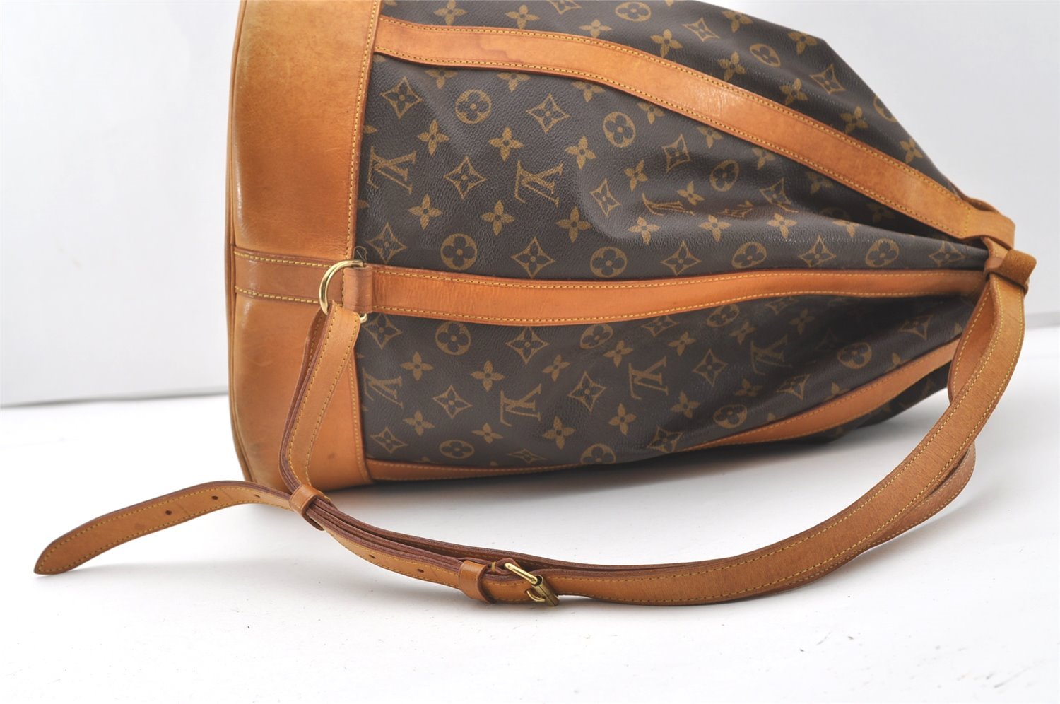 Authentic Louis Vuitton Monogram Randonnee GM Shoulder Bag M42244 LV 7967J