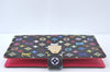 Auth Louis Vuitton Monogram Multicolor Agenda Partenaire PM Black LV Box 7968J
