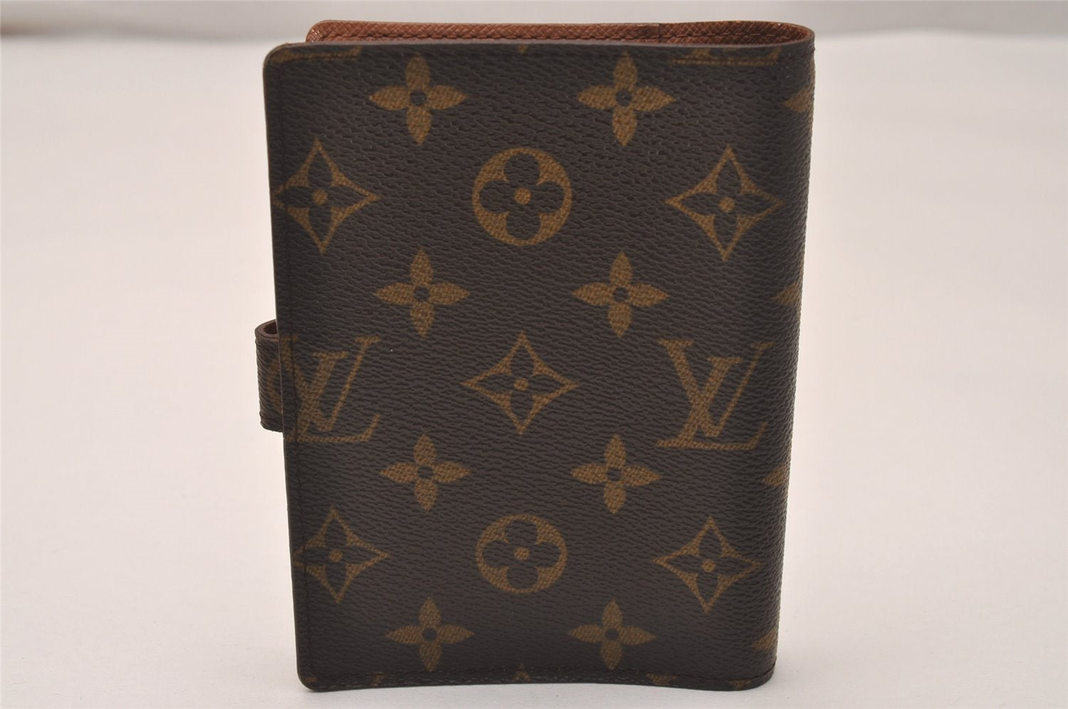 Authentic Louis Vuitton Monogram Agenda PM Notebook Cover R20005 LV 7969J