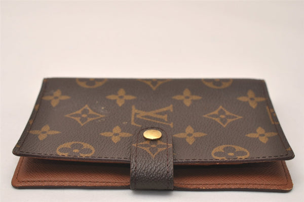 Authentic Louis Vuitton Monogram Agenda PM Notebook Cover R20005 LV 7969J