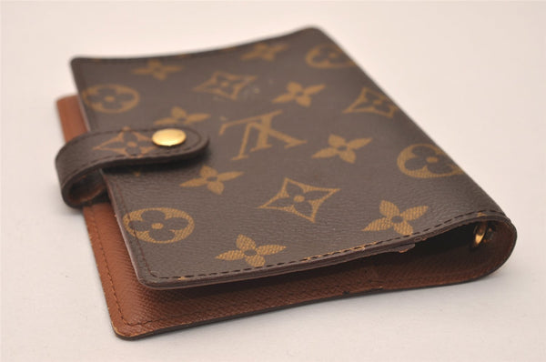 Authentic Louis Vuitton Monogram Agenda PM Notebook Cover R20005 LV 7969J