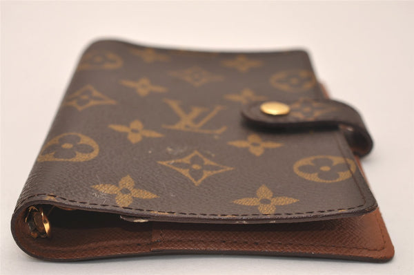 Authentic Louis Vuitton Monogram Agenda PM Notebook Cover R20005 LV 7969J