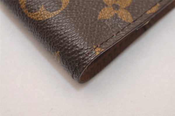 Authentic Louis Vuitton Monogram Agenda PM Notebook Cover R20005 LV 7969J