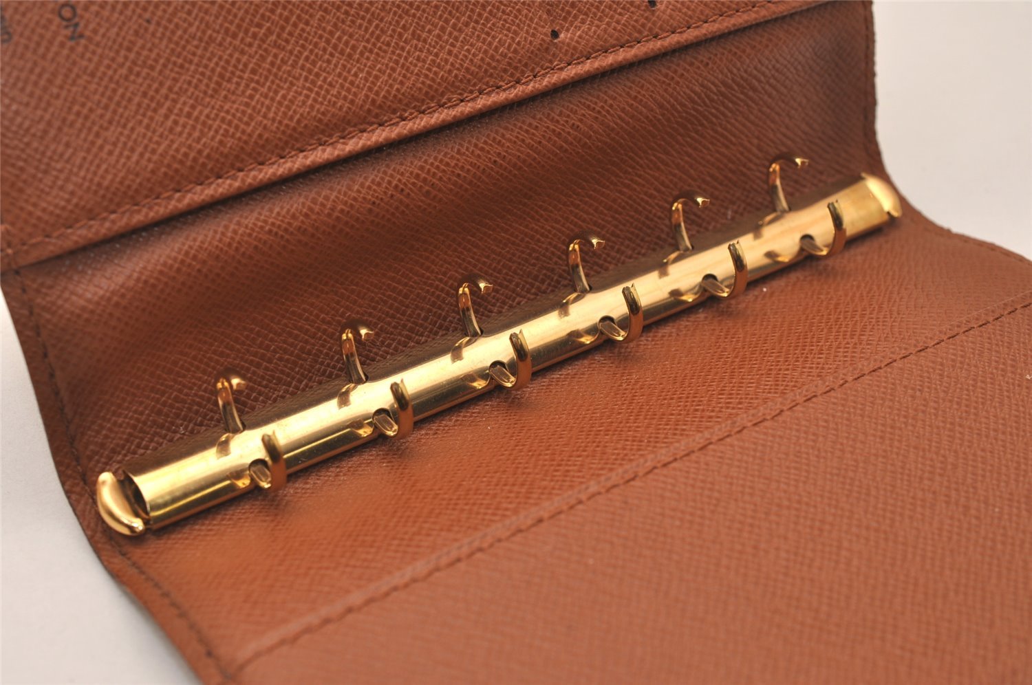 Authentic Louis Vuitton Monogram Agenda PM Notebook Cover R20005 LV 7969J