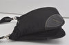 Authentic PRADA Nylon Tessuto Leather Shoulder Cross Body Bag Black 7970I