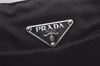 Authentic PRADA Nylon Tessuto Leather Shoulder Cross Body Bag Black 7970I