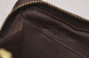 Authentic Louis Vuitton Damier Porte Monnaie Zip Purse Wallet N61728 LV 7970J