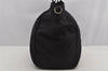 Authentic PRADA Nylon Tessuto Leather 2Way Travel Tote Bag Black 7971I