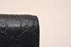 Authentic GUCCI Micro Guccissima GG Leather 6 Hooks Key Case 150402 Black 7971J