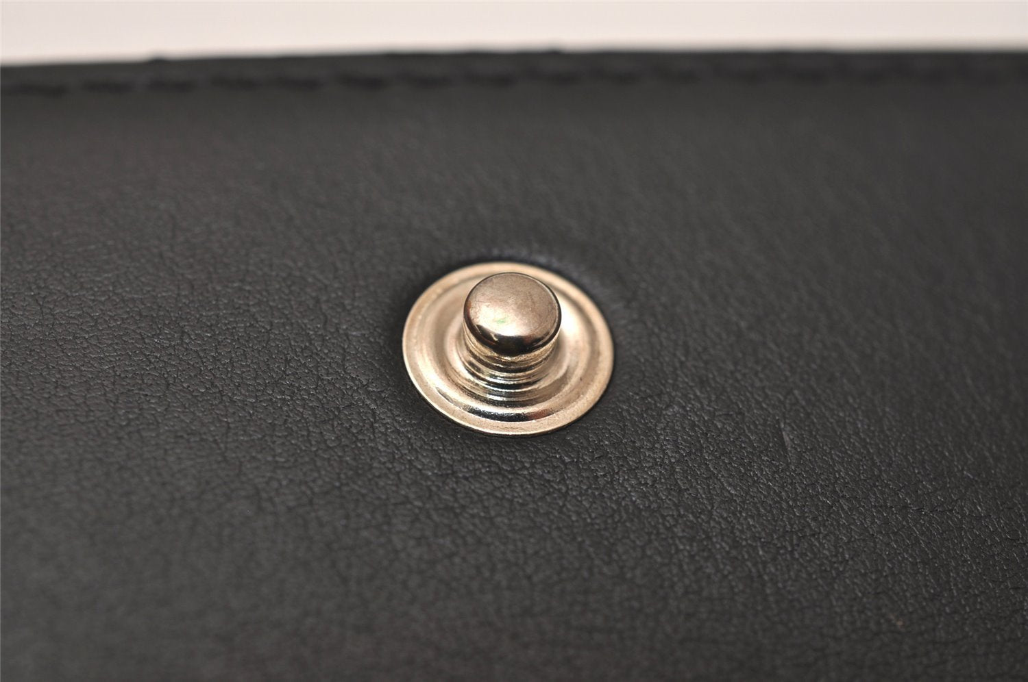 Authentic GUCCI Micro Guccissima GG Leather 6 Hooks Key Case 150402 Black 7971J