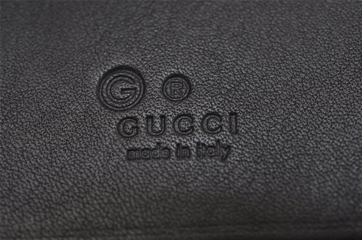 Authentic GUCCI Micro Guccissima GG Leather 6 Hooks Key Case 150402 Black 7971J