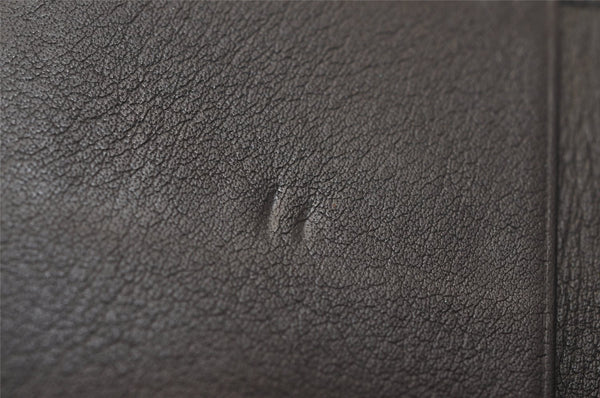 Authentic GUCCI Micro Guccissima GG Leather 6 Hooks Key Case 150402 Black 7971J