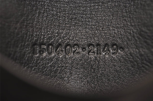 Authentic GUCCI Micro Guccissima GG Leather 6 Hooks Key Case 150402 Black 7971J